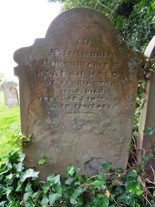 Photograph of gravestone