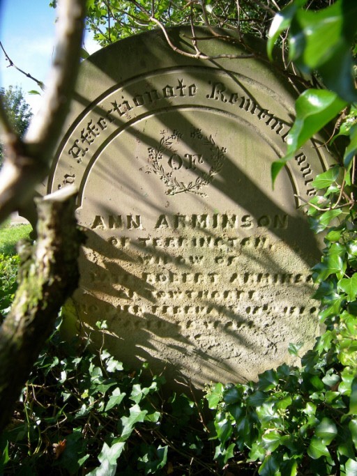 Photograph of gravestone