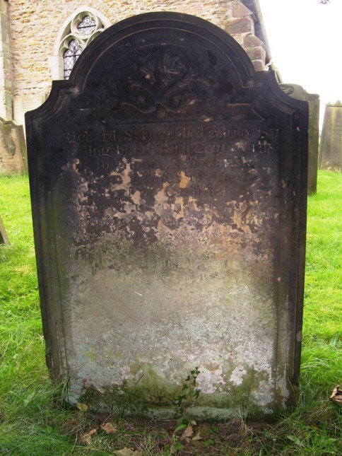 Photograph of gravestone