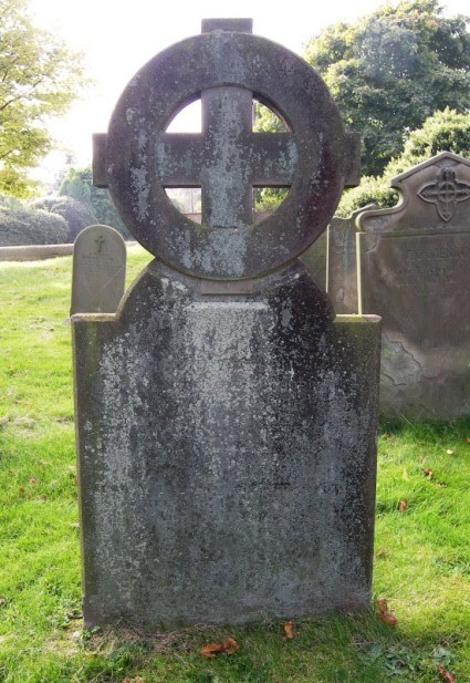 Photograph of gravestone