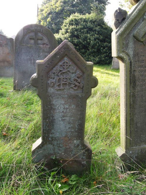 Photograph of gravestone