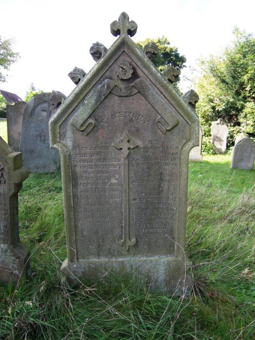 Photograph of gravestone