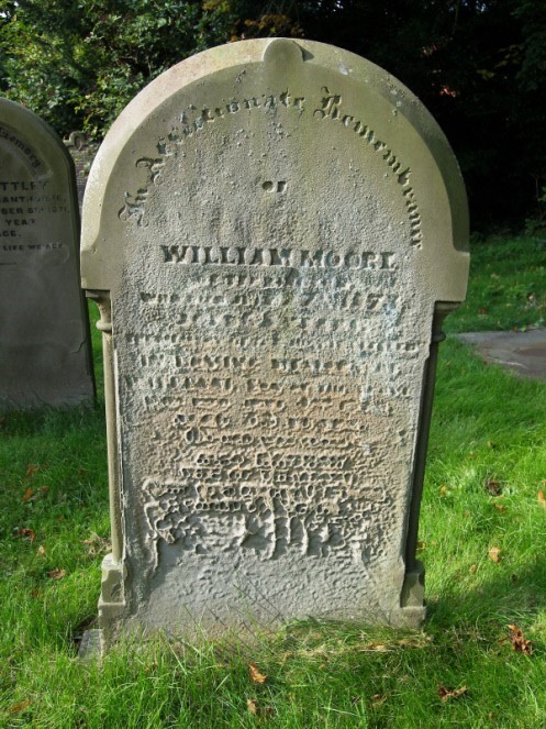 Photograph of gravestone