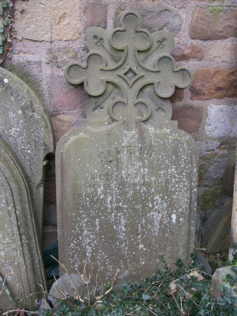 Photograph of gravestone