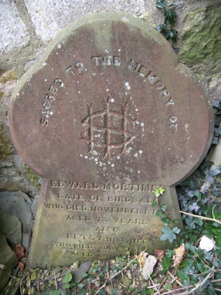 Photograph of gravestone