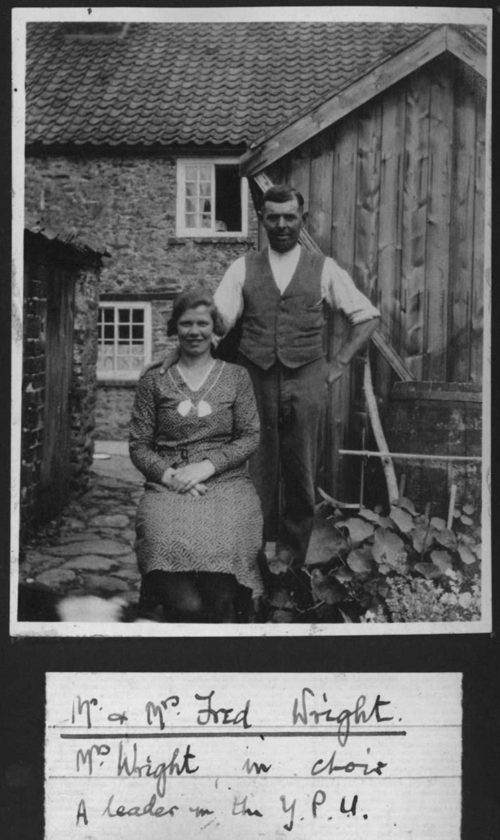 Captioned photograph